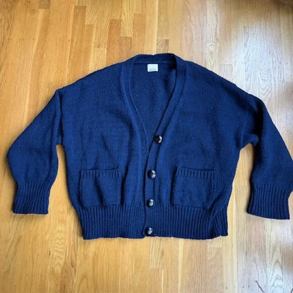 Babaa cardigan no17 navy